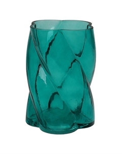 Ваза ВЕЩИЦЫ 19см стекло бирюзовый Нет марки