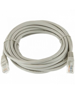 Патч-корд UTP кат.5e, 3м, RJ45-RJ45, серый, (K-0930-100) Smartbuy