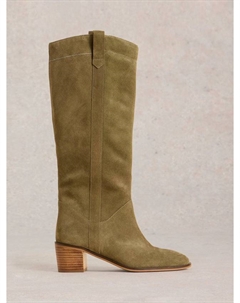 Кожаные ботинки Izzy до колена White stuff