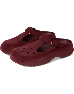 Сабо Unisex Classic Mary Jane Clogs, Mary Janes for, Beetroot Velvet Crocs
