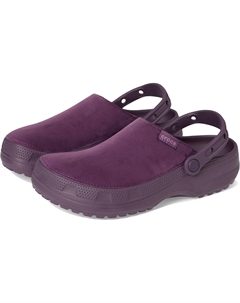 Сабо Unisex Classic Crafted Canvas Clogs, Plush Plum Velvet Crocs