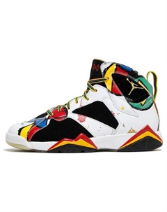 Кроссовки Jordan 7 Vintage Basketball, белый/черный/мультиколор Air jordan