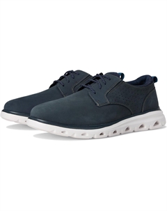 Оксфорды Men's Jenkins Plain Toe, Navy Nubuck Johnston & murphy