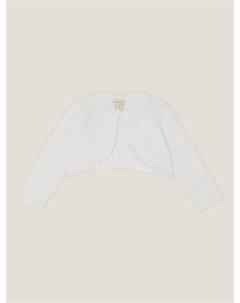 Кардиган Mondoon Baby Maeve с фигурным краем, Ivory Monsoon