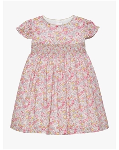 Детское хлопковое платье для праздника со сборками, Pink Claire Aude Trotters