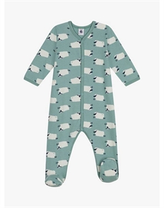 Детский комбинезон для сна из хлопка с принтом лес, Paul/Multi Petit bateau