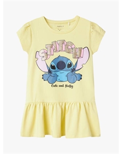 Детское платье с коротким рукавом Stitch, Chardonnay Name it