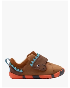Кожаные туфли Baby Roamer Stomp T, Tan Clarks