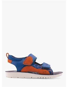 Детские пляжные сандалии из кожи, Blue/Orange Start rite