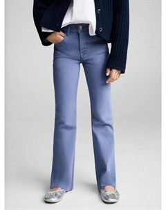 Детские расклешенные джинсы, Medium Blue Mango