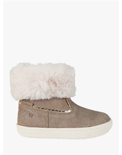 Детские ботинки Faith Suede Fur, Brown Toezone
