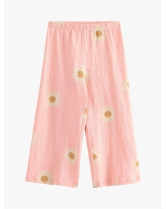 Детские хлопковые брюки с цветочным принтом, Light Pink Lindex