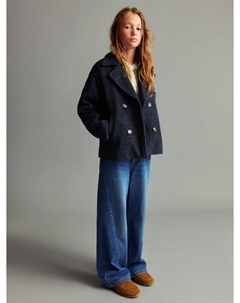 Детские джинсы-кюлоты с широкими штанинами, Open Blue Mango