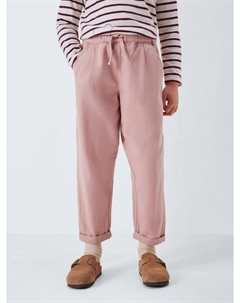 Детские хлопковые брюки из твила, Light Pink John lewis