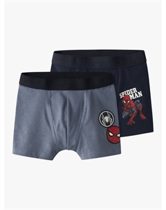Детские боксеры Spiderman, Pack of 2, Navy Blazer Name it