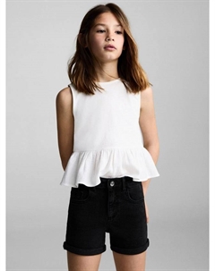 Детские шорты Chip Denim, Open Grey Mango