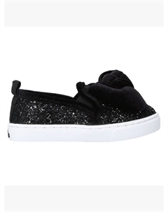 Детские слипоны Twister, Black Glitter Kurt geiger london