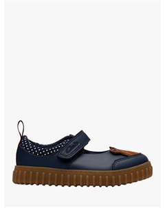 Детские кожаные туфли Kids' Cove Beam T, Navy Clarks