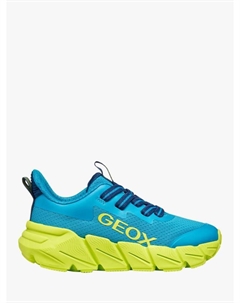 Детские кроссовки Flexyper FAST Mesh Low Cut, Light Blue/Lime Geox
