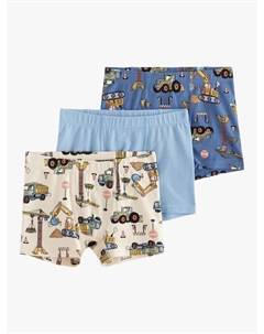 Детские боксеры, Pack of 3, Dusty Blue Lindex