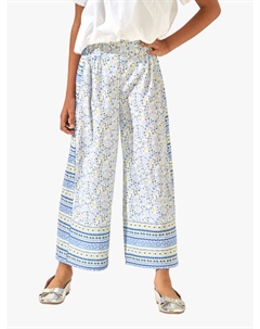 Детские брюки-клеш Serena с цветочным принтом, Blue Angel & rocket