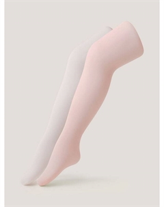 Детские однотонные колготки, Pack of 2, Multi Monsoon