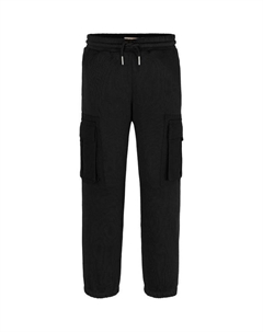 Детские брюки карго из мягкого хлопка, Black Calvin klein