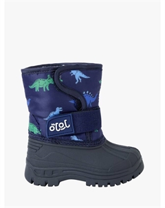 Детские зимние ботинки Alpine Dino, Navy Jojo maman bébé