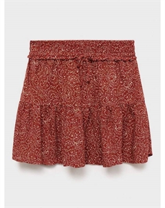 Детская юбка с принтом Lolita, Medium Orange Mango