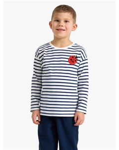 Детский топ с длинными рукавами Ladybird Stripe, Light Dusty White Lindex