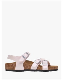 Детские сандалии Kumba Saffiano с тройной пряжкой Birko-Flor, Light Rose Birkenstock
