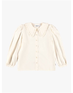 Детская рубашка Robbin с объемными рукавами Peter Pan, Buttercream Molo