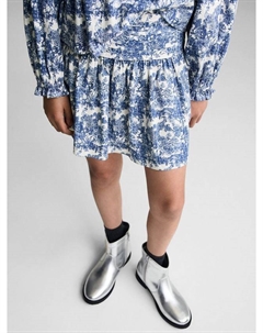 Детская юбка мини Pavo, Medium Blue Mango