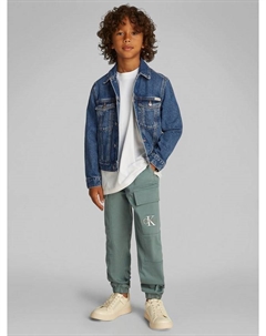 Детская джинсовая куртка в стиле Trucker, Bright Mid Blue Calvin klein