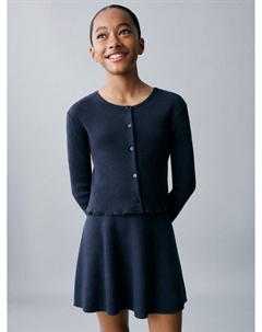 Детская юбка мини клеш Libra Cotton Rich, Navy Mango