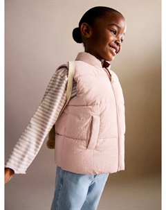 Детский реверсивный стеганый жилет Lia Mango