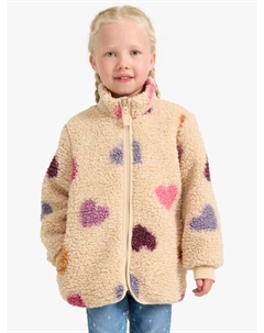Детская куртка с принтом в виде сердечек, Light Dusty Lilac Lindex