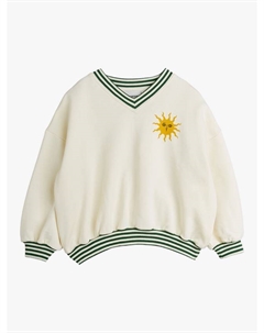 Детский свитшот с солнечным принтом, Off White Mini rodini