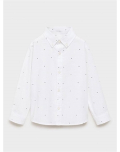 Детская оксфордская рубашка, White Mango