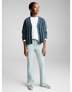 Детские расклешенные джинсы, Aqua Mango