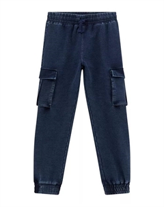 Активные карго штаны для больших парней, синий Guess