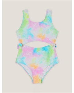 Детский купальник Jelly Haze с вырезом и бантом сбоку, Multi Monsoon