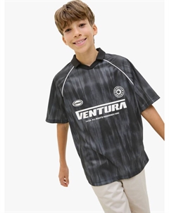 Детская кофта с сетчатым открытым воротником, Black Asphalt Jack & jones