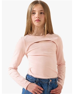 Детская многослойная кофта с длинными рукавами, Pink Angel & rocket