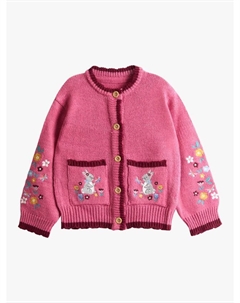 Детский кардиган из шерстяной смеси с кроликом, Rose Jojo maman bébé