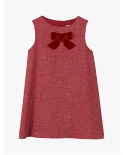 Детское платье Georgina с бантом в стиле пинaфор и узором "ёлочка", Red Trotters
