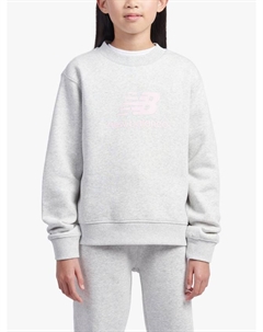 Детский свитшот с мягкой внутренней стороной, Ash Heather New balance