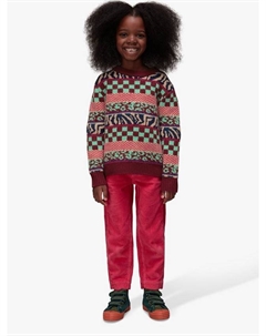 Детский джемпер из жаккарда, Multi Whistles