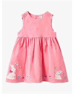 Детское платье с аппликацией зайчика, Pink Jojo maman bébé