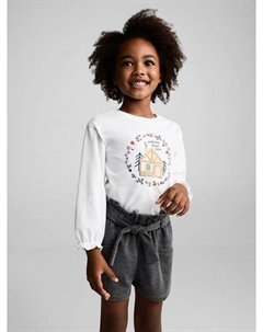 Детские шорты Diplo Tweed, Charcoal Mango